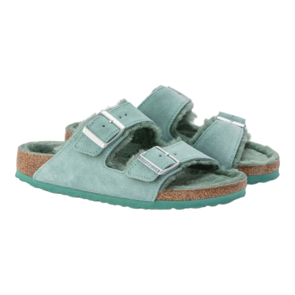 Brand new with box ARIZONA SHEARLING SUEDE LEATHER BERYL - Picture 2 of 7